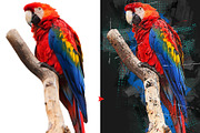 Abstract Art Photoshop Action, an Action Add-On by Design Forest (Thumbnail 6 of 12)