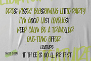 Tweet Lesson- All Caps Handwritten, a Font by Gassstype (Thumbnail 7 of 8)