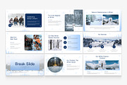 Blue Minimalist Winter Presentation, a Presentation Template by Eklip Studio (Thumbnail 3 of 5)