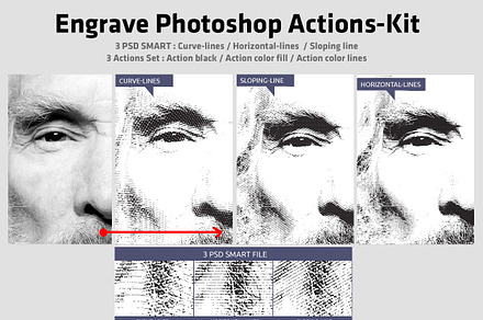 Sketch Photoshop Action, an Action Add-On by resumetemplathttps://d3es