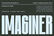 Internship – Condensed Sans Serif, a Sans Serif Font by Brand Earth (Thumbnail 8 of 12)