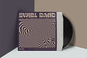 Retro Swirl Vector Patterns, a Pattern Graphic by Bitstate Design (Thumbnail 2 of 5)
