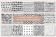 24 Hand Drawn Seamless Patterns, a Pattern Graphic by Type and Graphics Studio (Thumbnail 2 of 7)