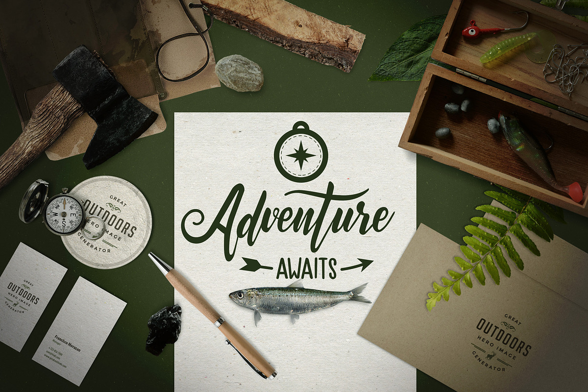 Travel Scene Mock-up Big Pack, a Product Mockup by PSD Market (Photo 11 of 16)