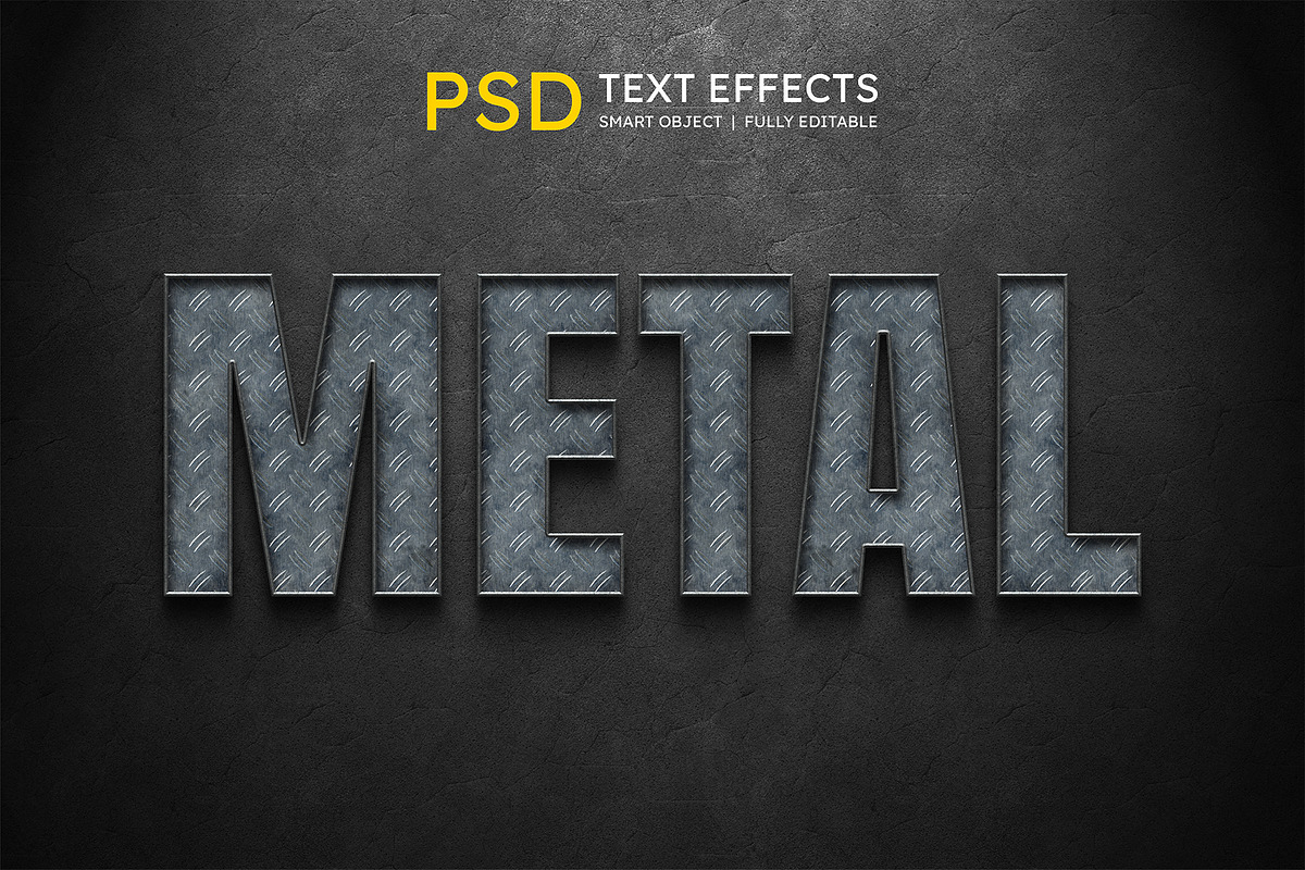 Metal Text Effect Style, a Layer Style Add-On by S_design (Photo 2 of 2)