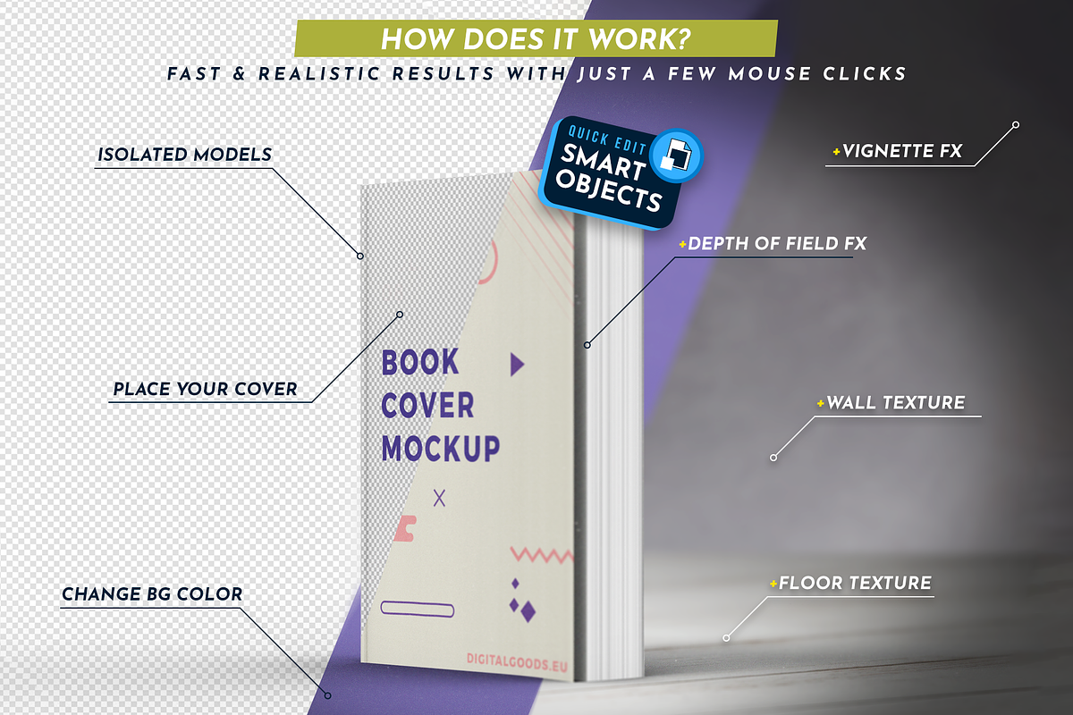 Book Cover Template 64, a Templates & Theme by Digital Goods (Photo 5 of 11)