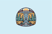 Mountain Escape, an Object Illustration by nomlimo.com (Thumbnail 1 of 2)