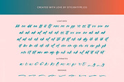 Beachit Bold Brush Font, a Script Font by stylishtype.co (Thumbnail 19 of 20)