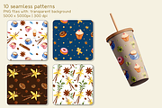 Watercolor Coffee Time collection, a Decorative Illustration by Aurella Art (Thumbnail 7 of 14)