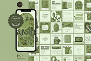 Matcha Green Branding Kit, a Social Media Template by The Flossy Finch (Thumbnail 5 of 18)