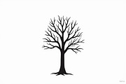 Tree Silhouette Vector Pack, an Illustration by musafir_fashion (Thumbnail 7 of 21)
