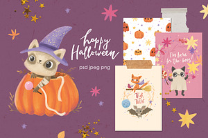 Cute Halloween clipart