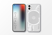 Nothing Phone 1 Mockup, an Android Mockup by Mockupdaddy (Thumbnail 14 of 29)