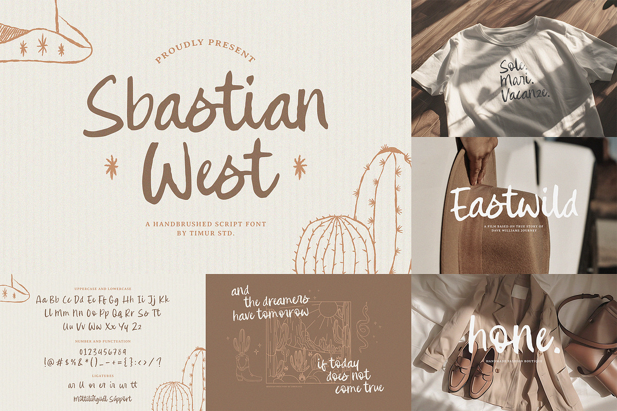 Whimsical Font Bundle - 10 Fonts, a Script Font by Timurtype (Photo 8 of 10)