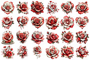 Valentine Rose Flower, an Illustration by designcity5 (Thumbnail 2 of 5)
