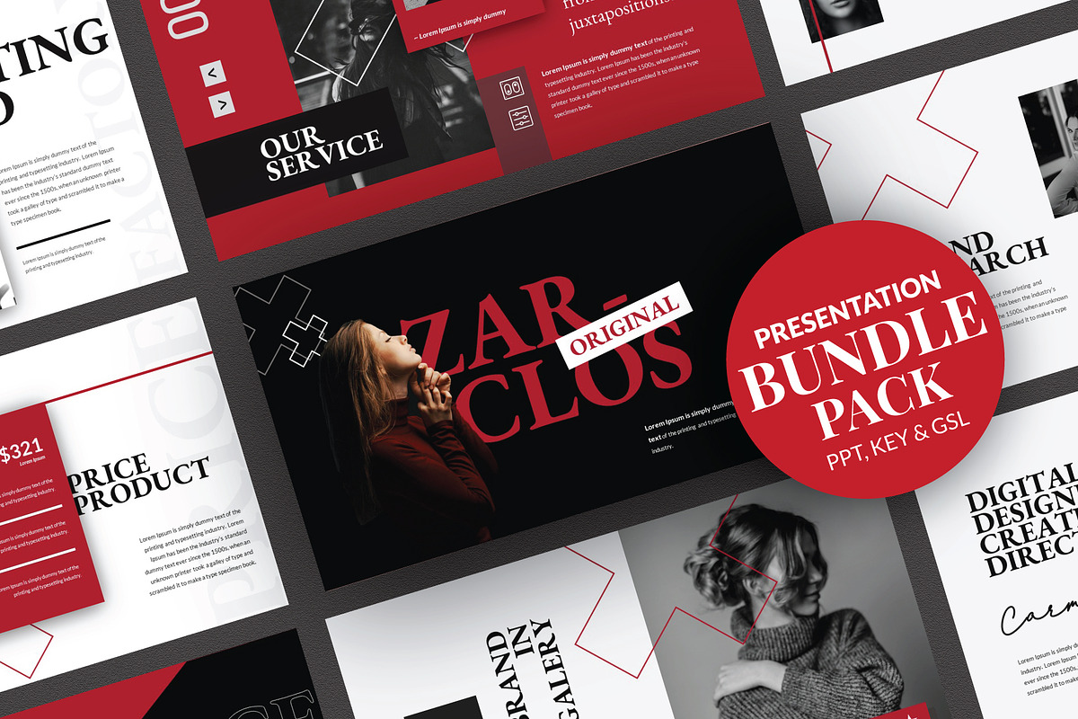 Zarclos Bundle Presentation Pack, a Presentation Template by Spesifikstd (Photo 1 of 11)