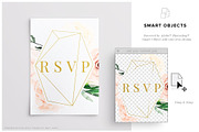 Wedding Invitation Suite Mockup, a Print Template by Custom Scene (Thumbnail 4 of 7)