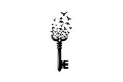 50 Flying Keys Silhouette Vector Bun, an Illustration by Designs_River (Thumbnail 20 of 51)