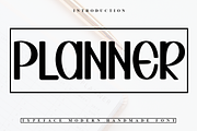Planner, a Sans Serif Font by InermediaSTUDIO (Thumbnail 1 of 7)