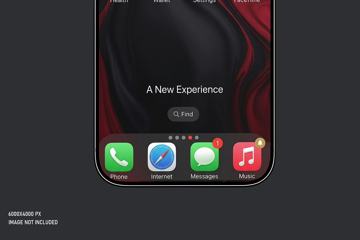 iPhone 17 Pro Max Close-up Mockup, an iPhone Mockup by pixelmock (Photo 20 of 22)