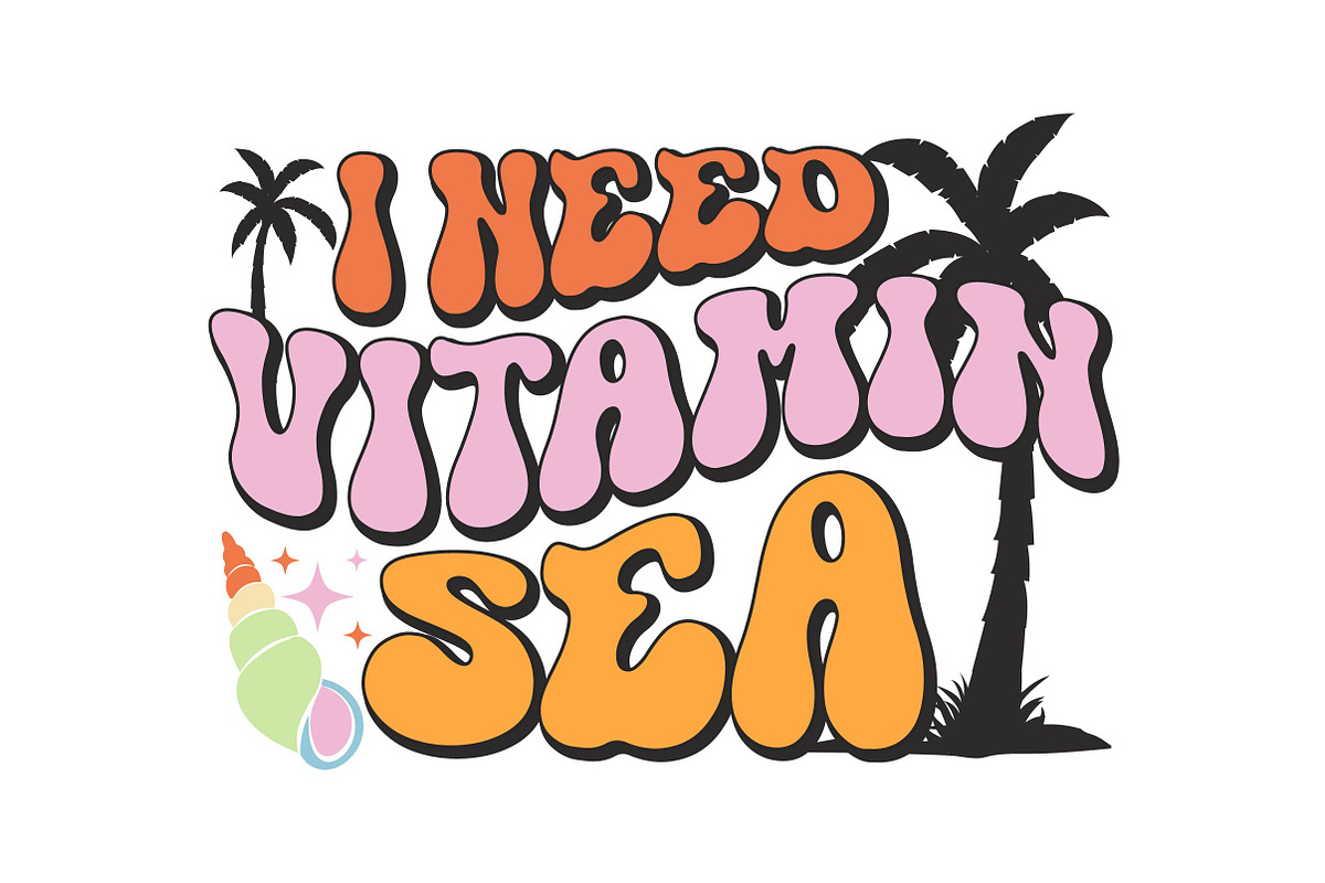 Retro Summer Sublimation Bundle, a Seasonal Illustration by Craft Nest (Photo 11 of 12)