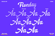 Flonday Script, a Script Font by Madjack.font (Thumbnail 11 of 14)