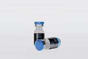 Vaccine Glass Vial Bottle Mockup Set, a Packaging Mockup by artBit Design Studio (Thumbnail 3 of 7)