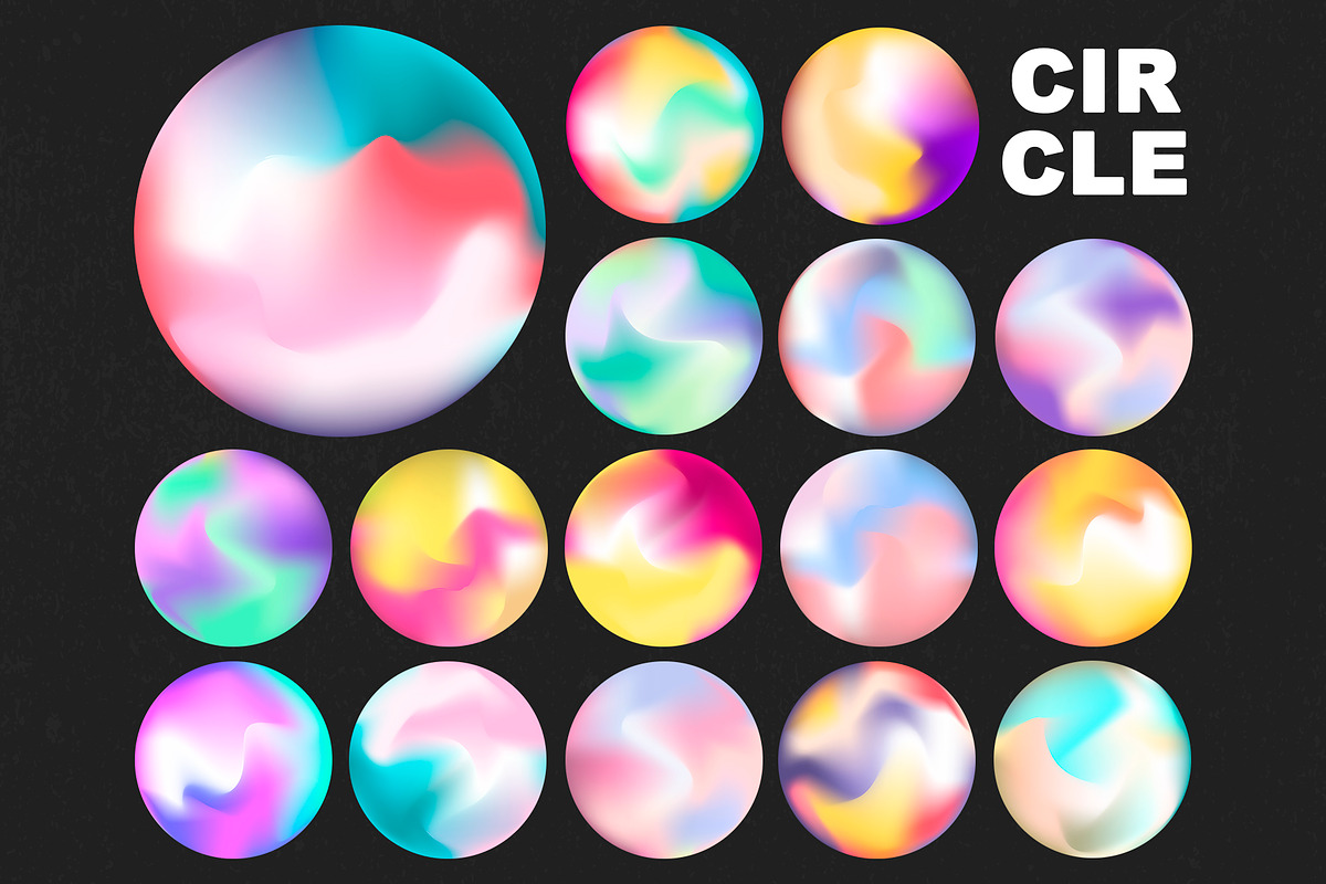 Holographic gradient life, an Object Graphic by Lina_Lisichka (Photo 6 of 17)