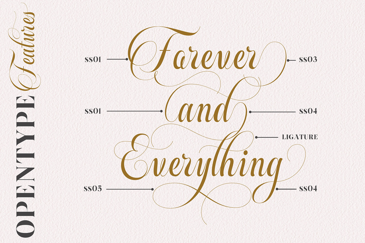 Beautiful Roses - Font Duo, a Serif Font by Blankids Studio (Photo 10 of 12)