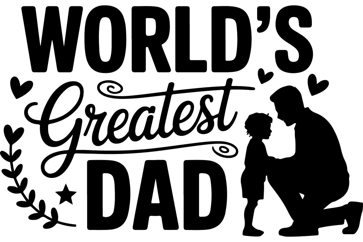 Father’s Day T-Shirt SVG Bundle, an Object Graphic by Creativeshirt (Photo 5 of 13)