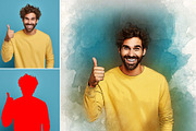 Couples Watercolor Painting, an Action Add-On by MRI STUDIO (Thumbnail 8 of 13)