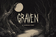 Graven Typeface, a Font by Tugcu Design Co. (Thumbnail 1 of 4)