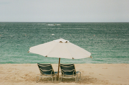 35mmFilm Stock Photo Caribbean Beach