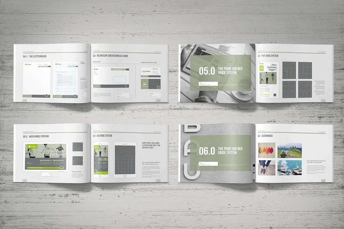 Brand Manual, a Brochure Template by MrTemplater (Photo 5 of 6)