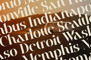 Raving Display Editorial Serif Font