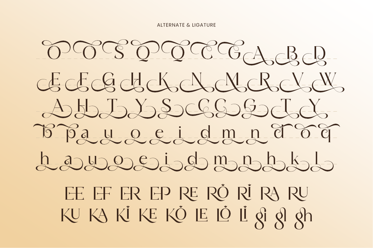 Magire - Lavish Luxury Font, a Serif Font by Sensatype (Photo 10 of 12)