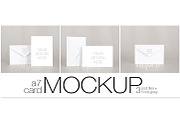 A7 Card/Invitation Nordic Mockup, a Print Template by Inspire Mockups (Thumbnail 1 of 7)