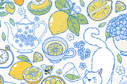 Lemon Tea Time Clipart Hand Drawn, a Food Illustration by TitaLivingArt (Thumbnail 2 of 10)
