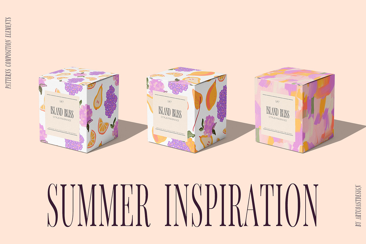Acrylic Summer Inspiration, a Pattern Graphic by nadispasibenko (Photo 9 of 11)