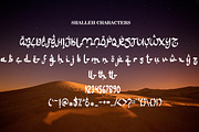 Shalleh - Arabic Style, a Script Font by Akifatype. (Thumbnail 4 of 7)
