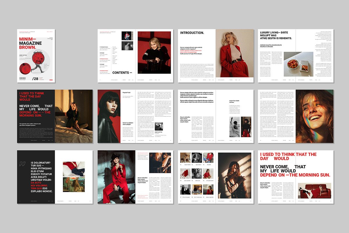 Magazine Template, a Magazine Template by ElvinPrint (Photo 16 of 17)