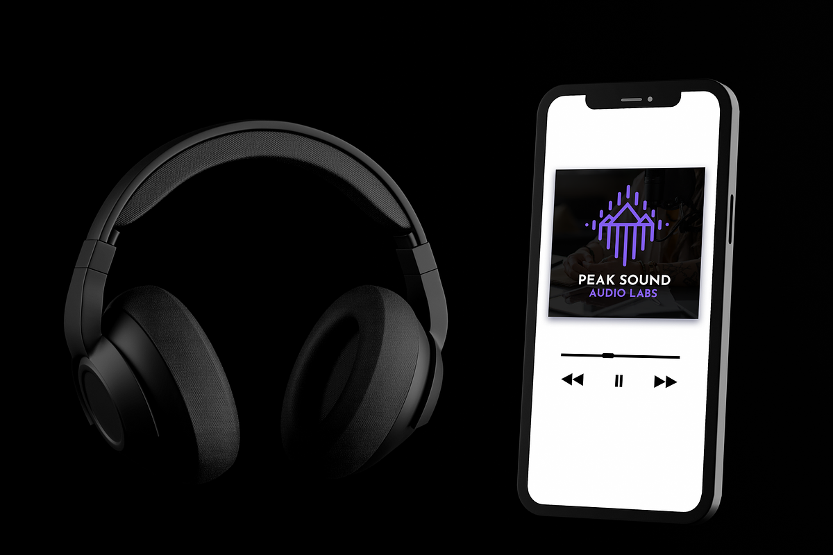 Podcast Logo - Mountain Audio Wave, a Branding & Logo Template by Preyer Design (Photo 3 of 4)