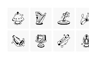 Bible Doodles Icon Pack, an Outline Icon by Prosymbols (Thumbnail 6 of 6)