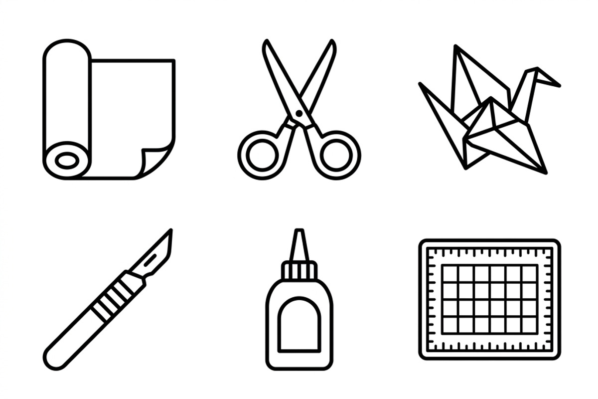 35 Handmade Christmas Craft Icon Set, an Outline Icon by adenpinkstore (Photo 8 of 16)