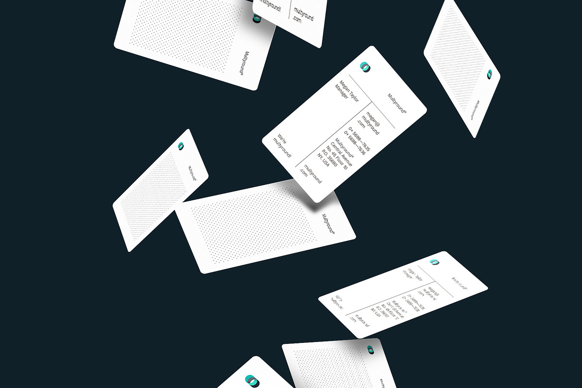 Business cards template: Multyround, a Business Card Template by Srg® (Photo 4 of 4)