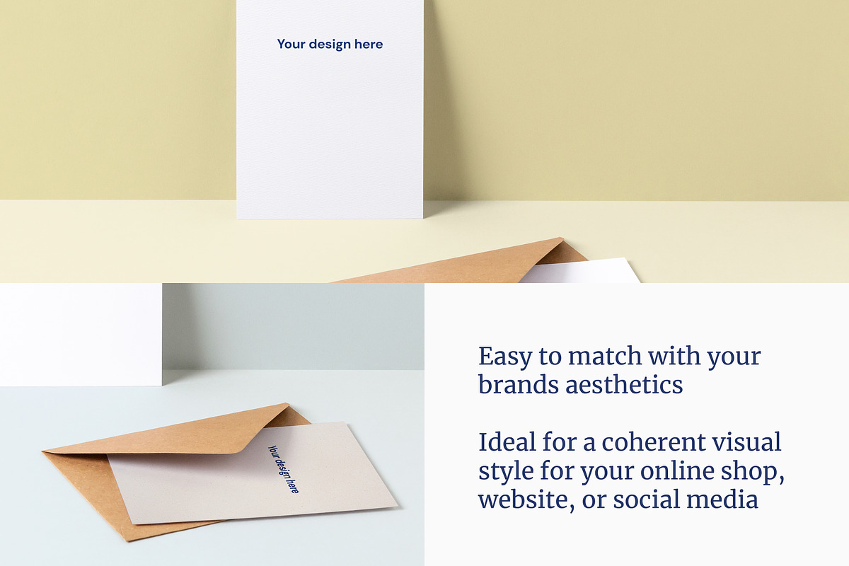 A6 Postcard With Envelope Mockup, a Product Mockup by Studio MVDM (Photo 5 of 8)