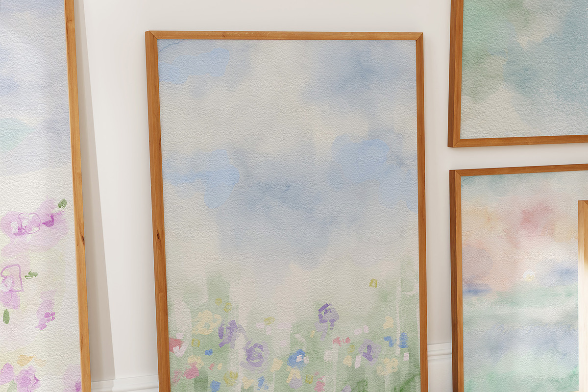 Abstract background textured posters, a Background Graphic by Grace Noboa Illustrations (Photo 13 of 19)