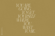 NOIR et BLANC Stylish Serif, a Serif Font by Nicky Laatz (Thumbnail 8 of 41)