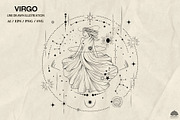 Zodiac signs line art + Procreate, a Decorative Illustration by Skliarova (Thumbnail 9 of 16)
