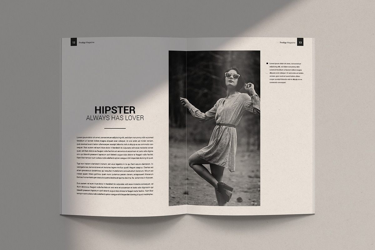 Prodigy Magazine, a Magazine Template by Bokuto (Photo 3 of 8)